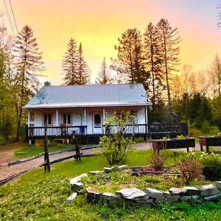 Chalet Nabu L'Ours - Riviere - Billard Saint-Alexis-des-Monts Ngoại thất bức ảnh